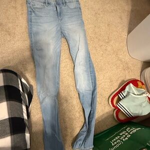 Hollister Women's Light Blue Skinny Jeans